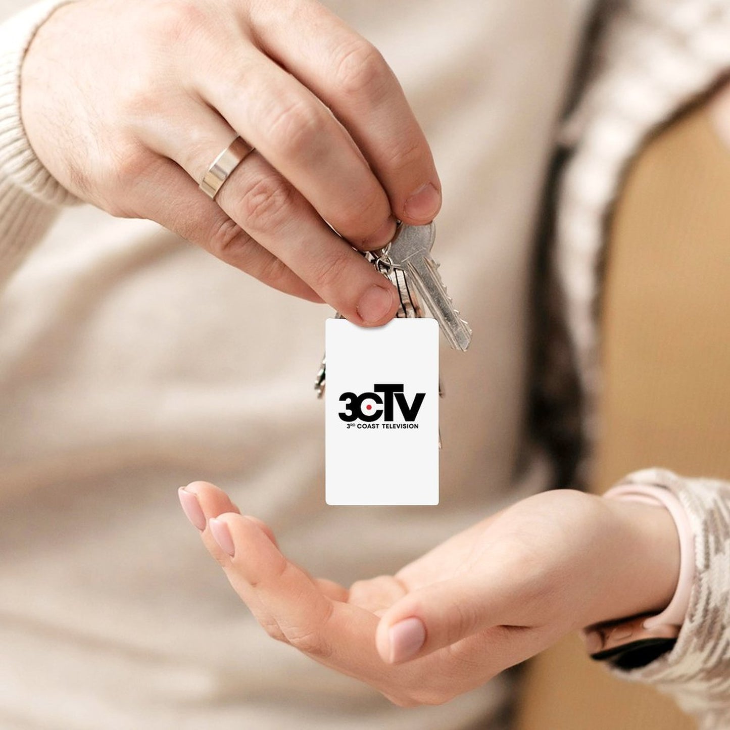 3CTV keychain