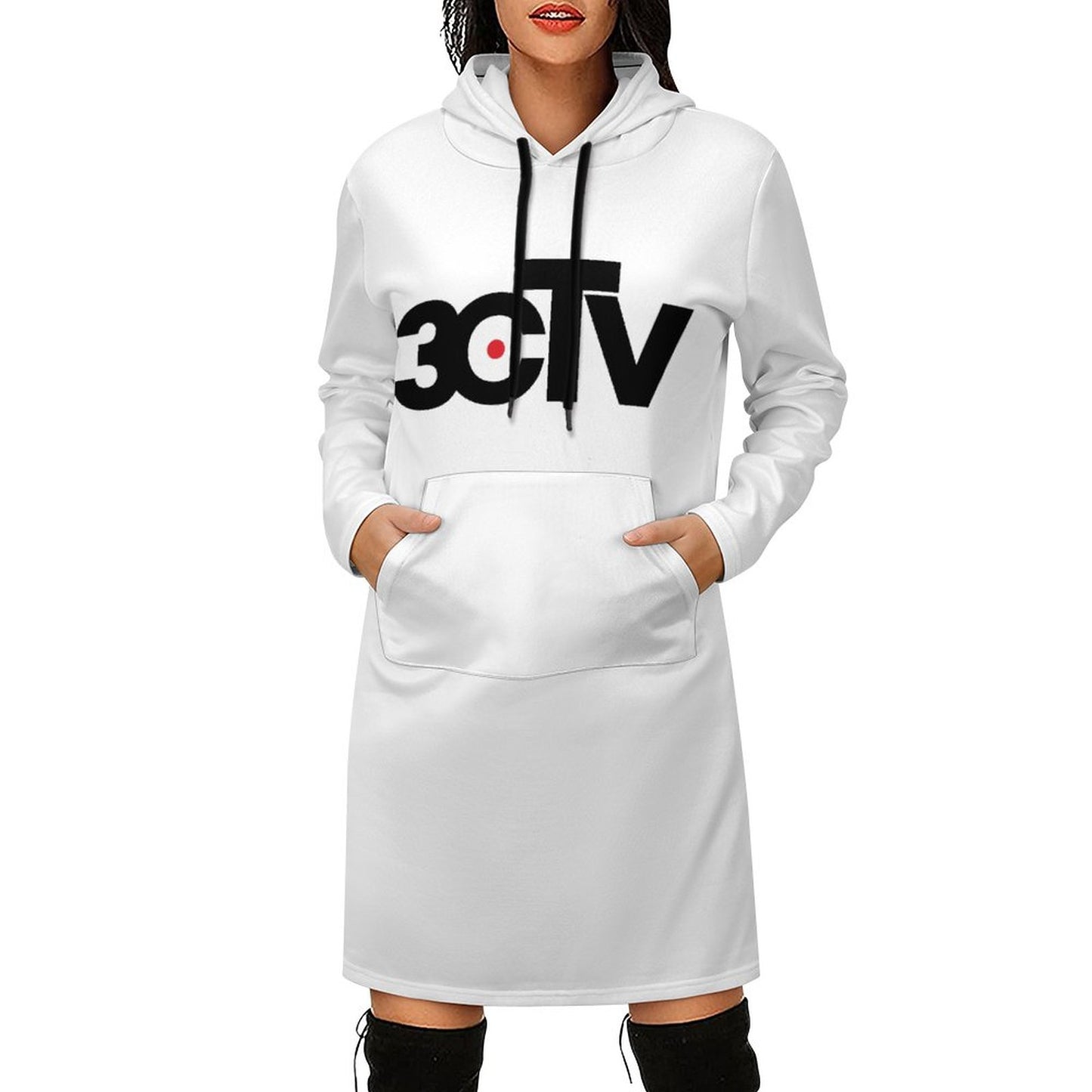 Long Sleeve Hoodie Dress