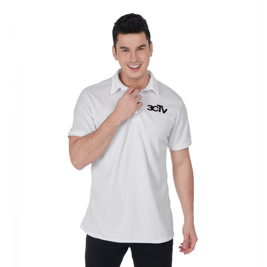 All-Over Print Men's Polo Shirt