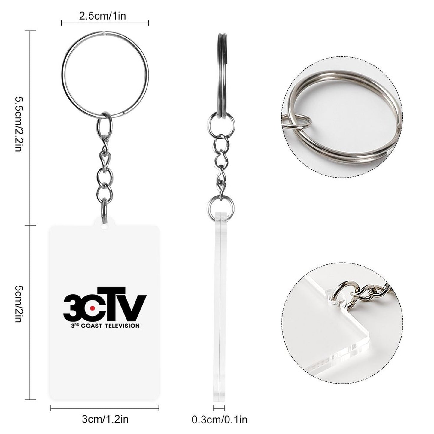 3CTV keychain